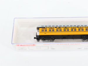 N Scale Roundhouse 89414 DRGW Rio Grande 50' Overland Passenger 4-Car Set