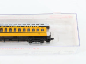 N Scale Roundhouse 89414 DRGW Rio Grande 50' Overland Passenger 4-Car Set
