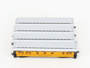 N Scale Roundhouse 89414 DRGW Rio Grande 50' Overland Passenger 4-Car Set