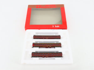 N Scale Rivarossi 0563 N&W Norfolk & Western Coach/Obs Passenger 3-Car Set