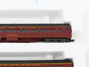 N Scale Rivarossi 0563 N&W Norfolk & Western Coach/Obs Passenger 3-Car Set