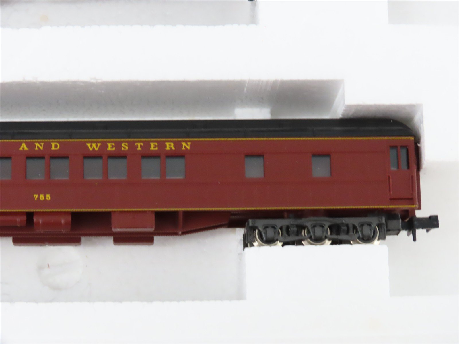 N Scale Rivarossi N&W Norfolk & Western Baggage, RPO, Coach Passenger 3-Car Set