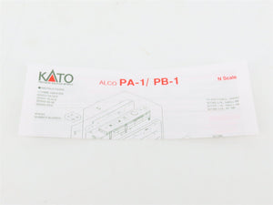 N Scale KATO 106-0503 D&RGW Rio Grande ALCO PA-1/PB-1 Diesel Set - DCC Ready