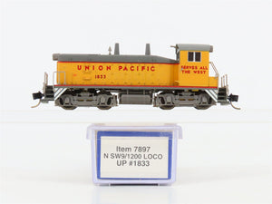 N Scale Life-Like 7897 UP Union Pacific EMD SW9/1200 Diesel Switcher #1833
