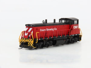 N Scale Atlas NSC-ATL07-02 Coors Brewing MP-15 Diesel Yard Switcher #C997
