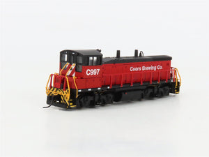 N Scale Atlas NSC-ATL07-02 Coors Brewing MP-15 Diesel Yard Switcher #C997