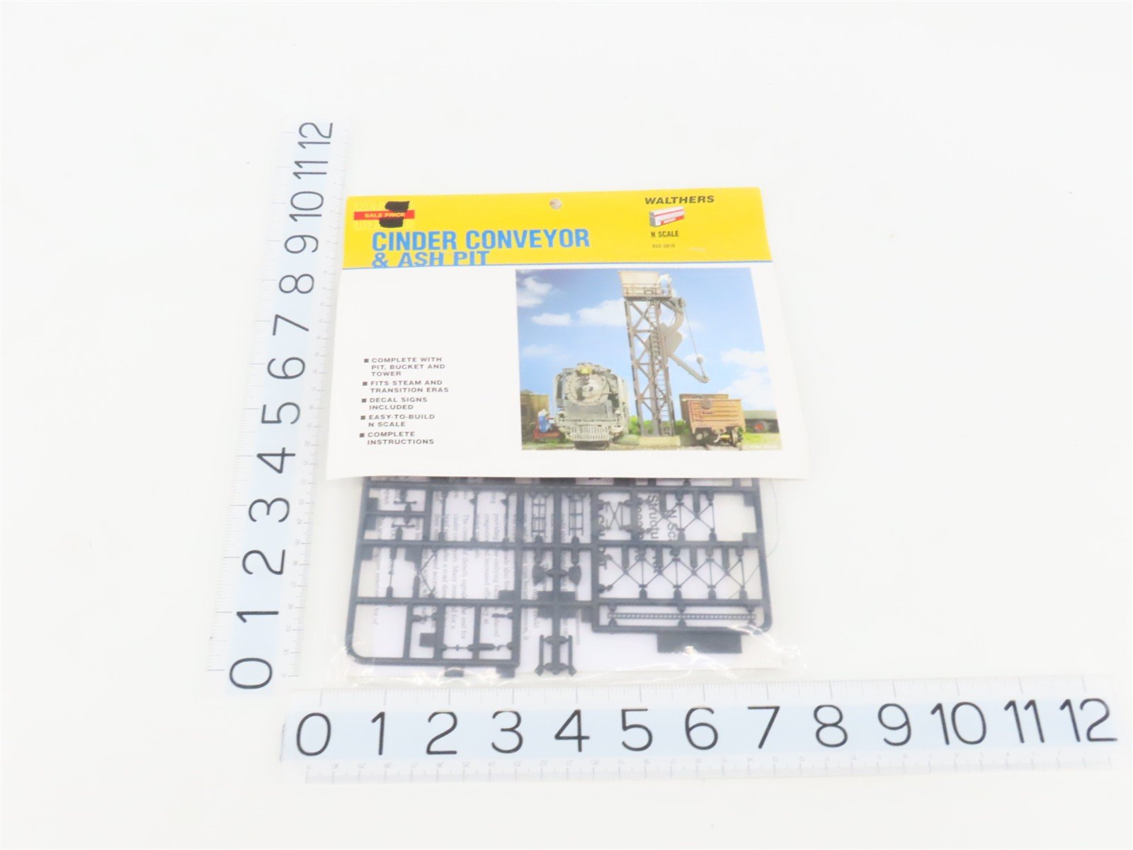 N Scale Walthers 933-3816 Cinder Conveyor & Ash Pit Kit