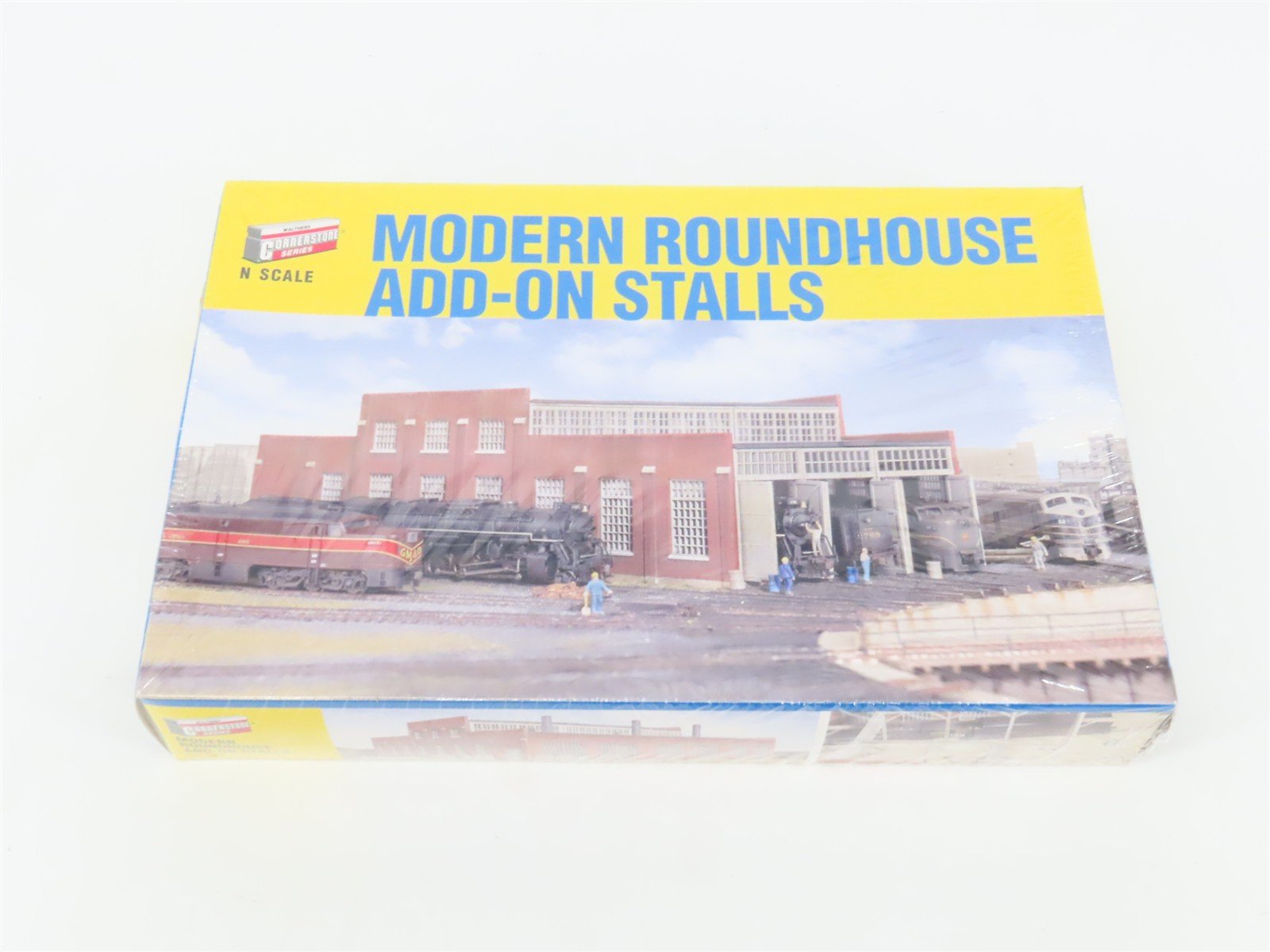 N Scale Walthers Cornerstone 933-3261 Modern Roundhouse Add-On Stalls Kit