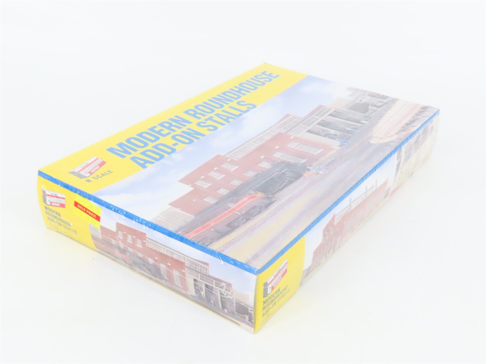 N Scale Walthers Cornerstone 933-3261 Modern Roundhouse Add-On Stalls Kit