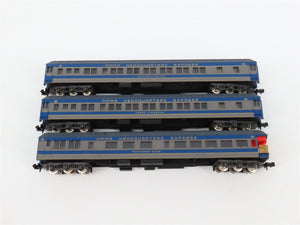 N Scale Con-Cor/Rivarossi NMRA Headquarters Express Steam Passenger Set