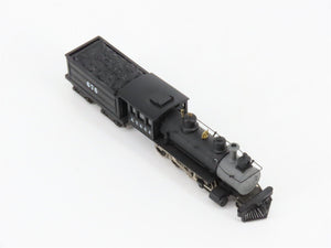 N Scale Roundhouse 8008 ATSF Santa Fe 2-8-0 Steam Locomotive #676