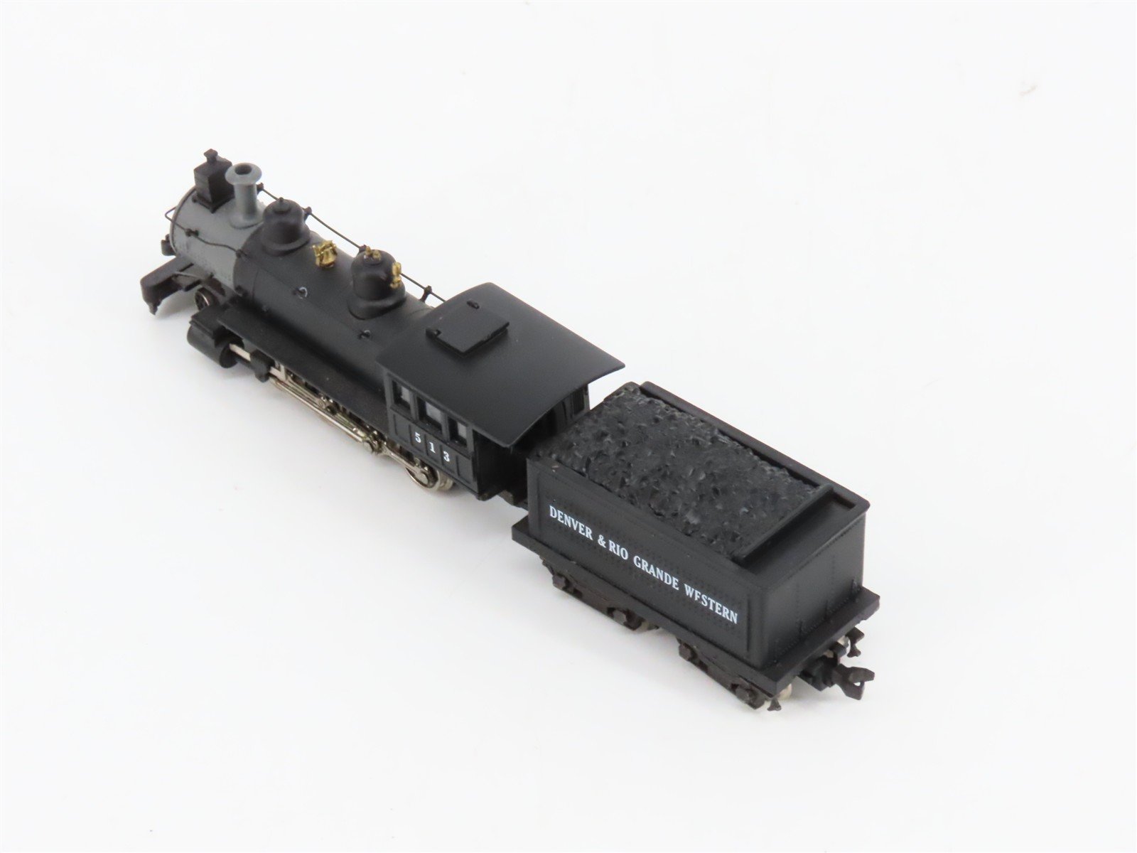 N Scale Roundhouse 8001 DRGW Rio Grande 2-8-0 Steam Locomotive #513