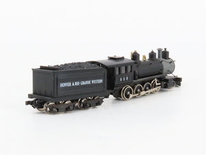 N Scale Roundhouse 8001 DRGW Rio Grande 2-8-0 Steam Locomotive #513