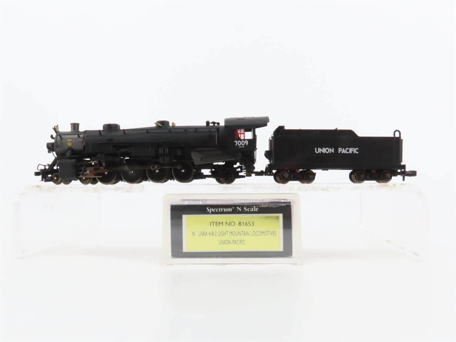 N Scale Bachmann 81653 UP Union Pacific 4-8-2 Steam Locomotive #7009