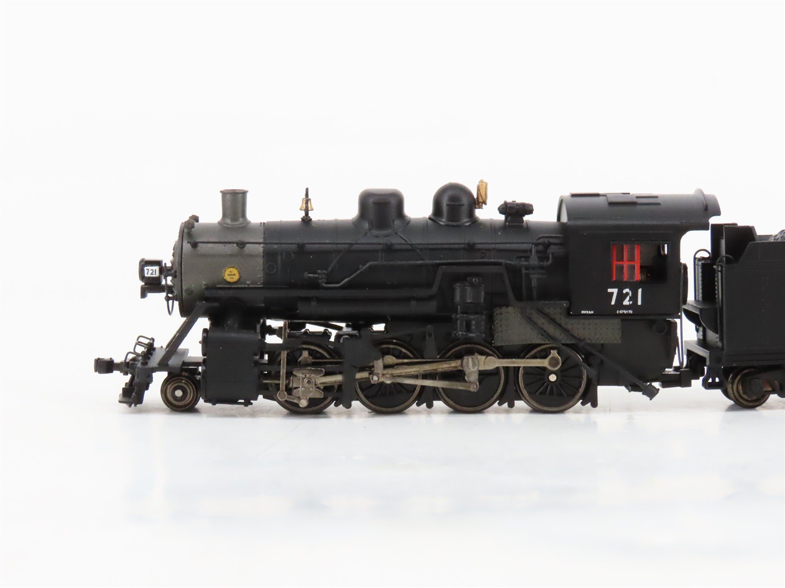 N Scale Bachmann 81153 UP Union Pacific 2-8-0 Steam Locomotive #721