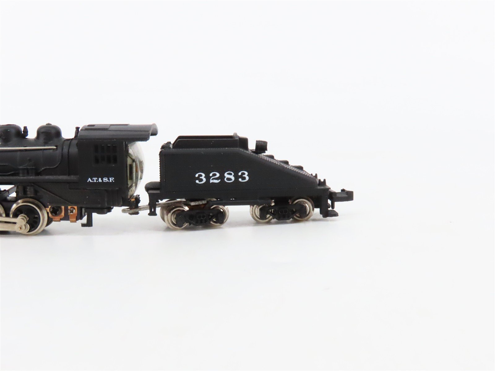 N Scale Bachmann 4802 ATSF Santa Fe 0-6-0 Steam Locomotive #3283