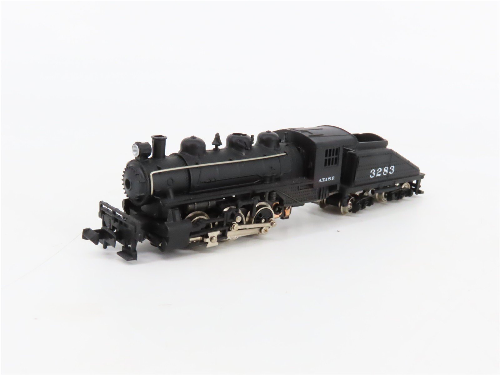 N Scale Bachmann 4802 ATSF Santa Fe 0-6-0 Steam Locomotive #3283