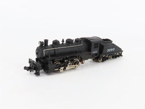 N Scale Bachmann 4802 ATSF Santa Fe 0-6-0 Steam Locomotive #3283