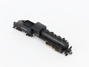N Scale Bachmann 4802 ATSF Santa Fe 0-6-0 Steam Locomotive #3283