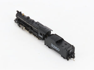 N Scale Minitrix 2073 ATSF Santa Fe 2-10-0 Steam Locomotive #3260