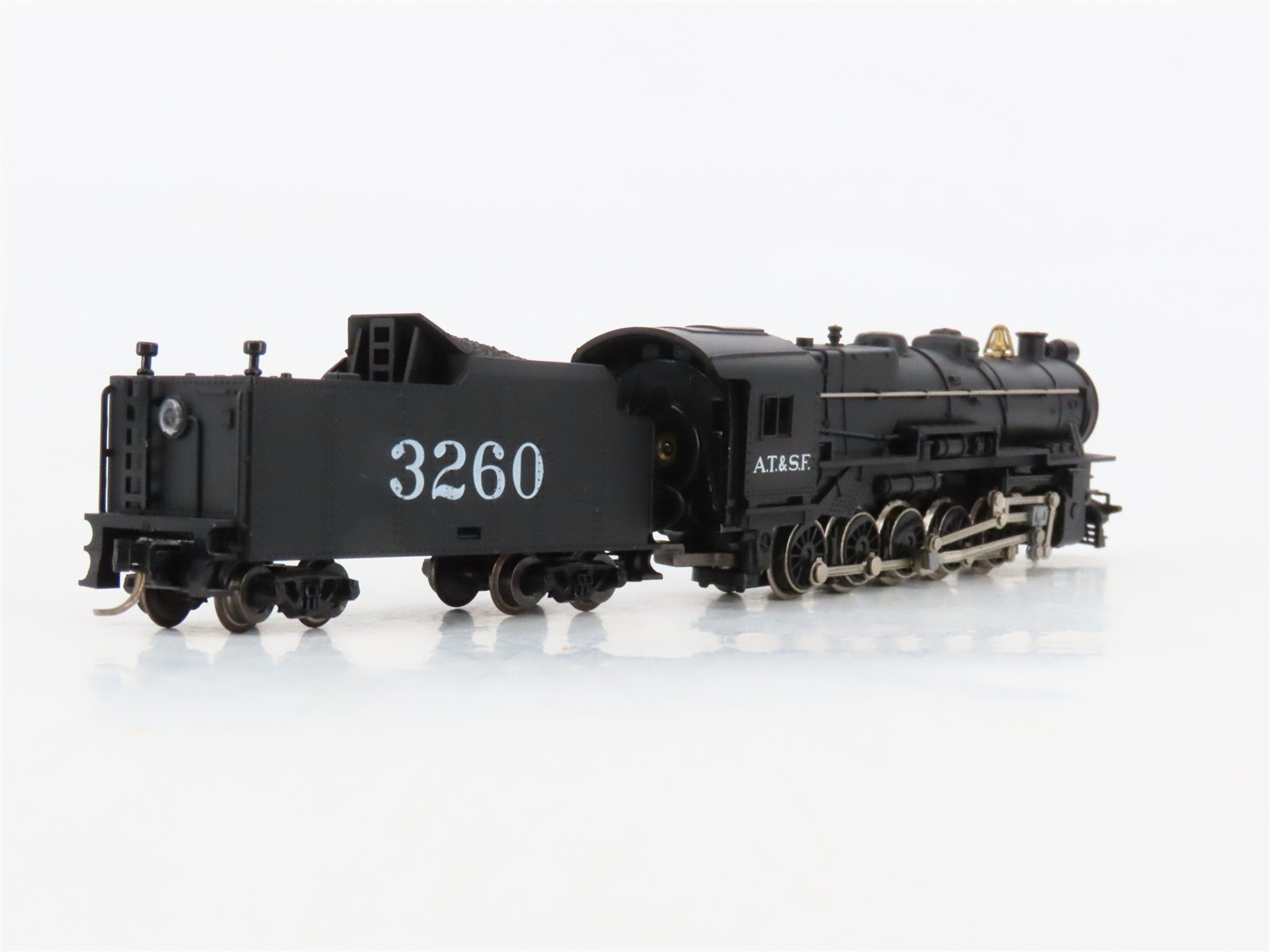 N Scale Minitrix 2073 ATSF Santa Fe 2-10-0 Steam Locomotive #3260