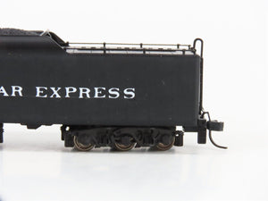 N Scale Proto 2000 920-90051 Polar Express 2-8-4 Steam Loco #1225 CUSTOM