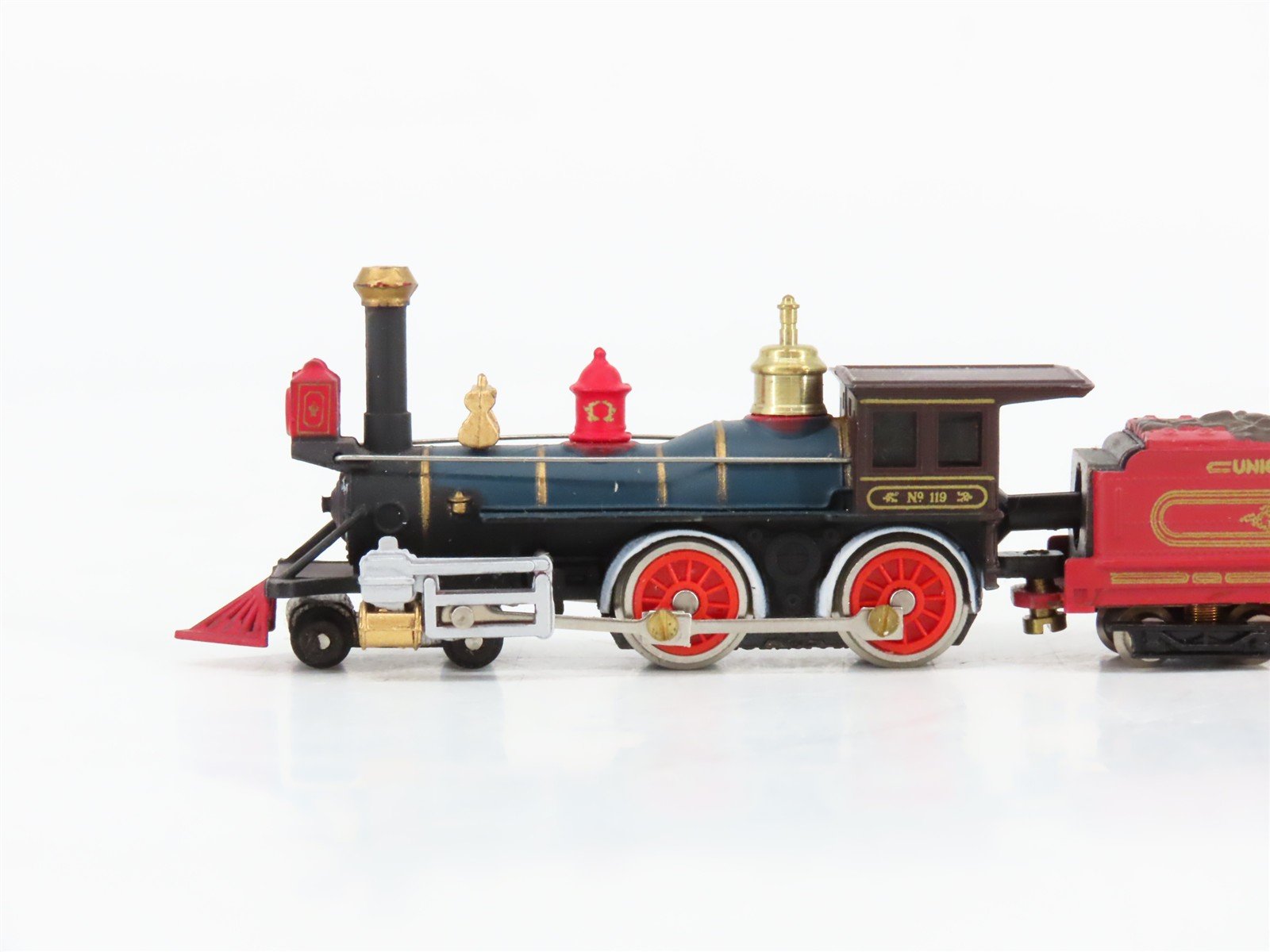 N Scale Bachmann 4750 UP Union Pacific 4-4-0 Steam Locomotive #119