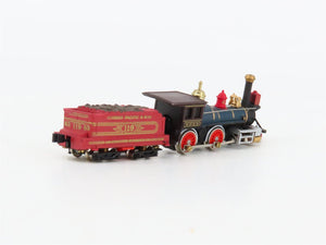 N Scale Bachmann 4750 UP Union Pacific 4-4-0 Steam Locomotive #119