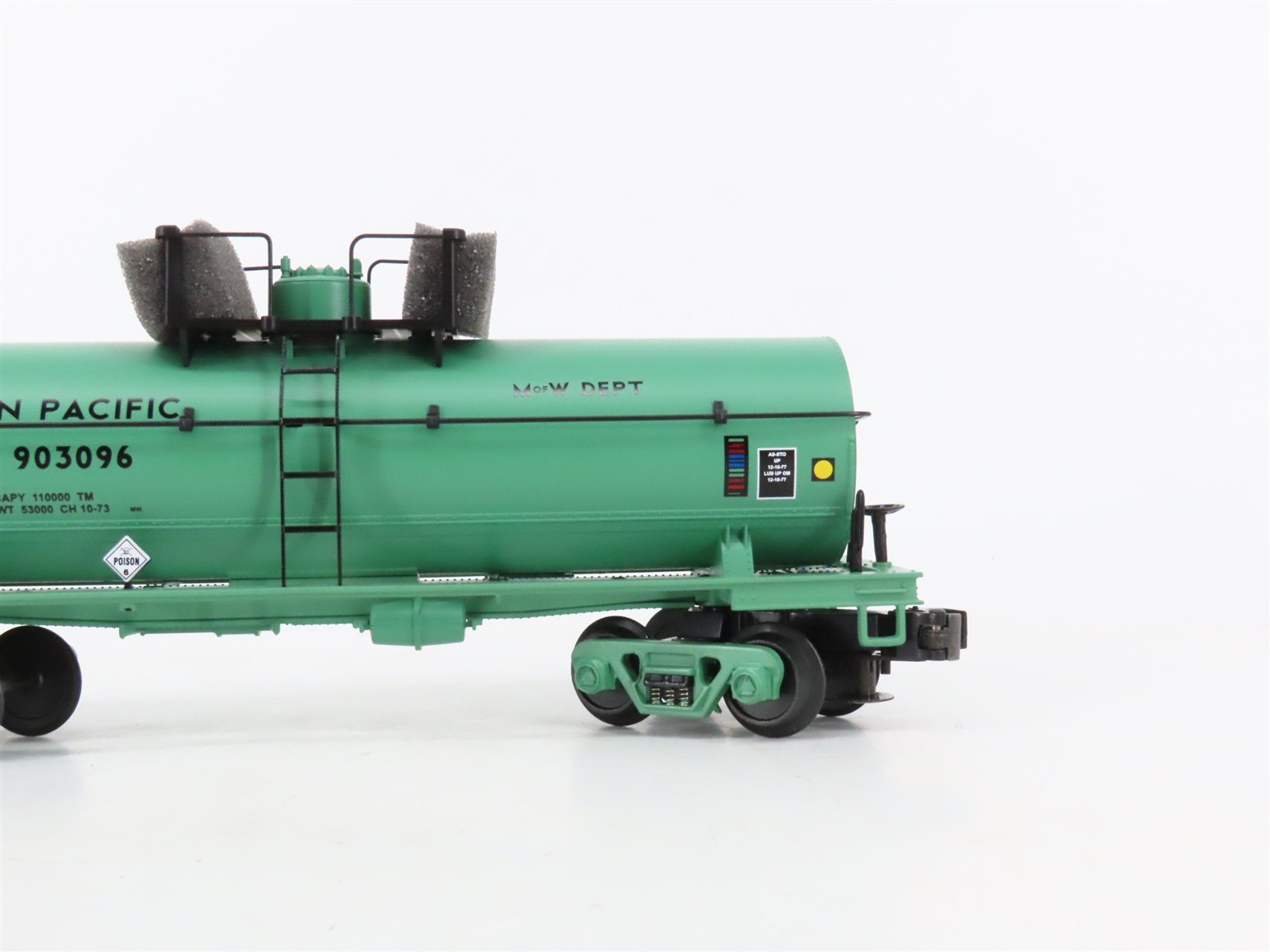 O 3-Rail MTH 20-2251-1 UP MofW Powered Weed Sprayer w/ Tank Cars - ProtoSound2