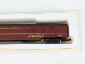 N Scale Con-Cor 0001-04021A PRR Pennsylvania 85' RPO/Baggage Passenger #6569