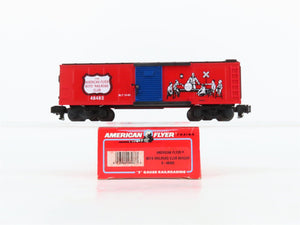 S Scale American Flyer 6-48483 Boys Railroad Club Boxcar #48483