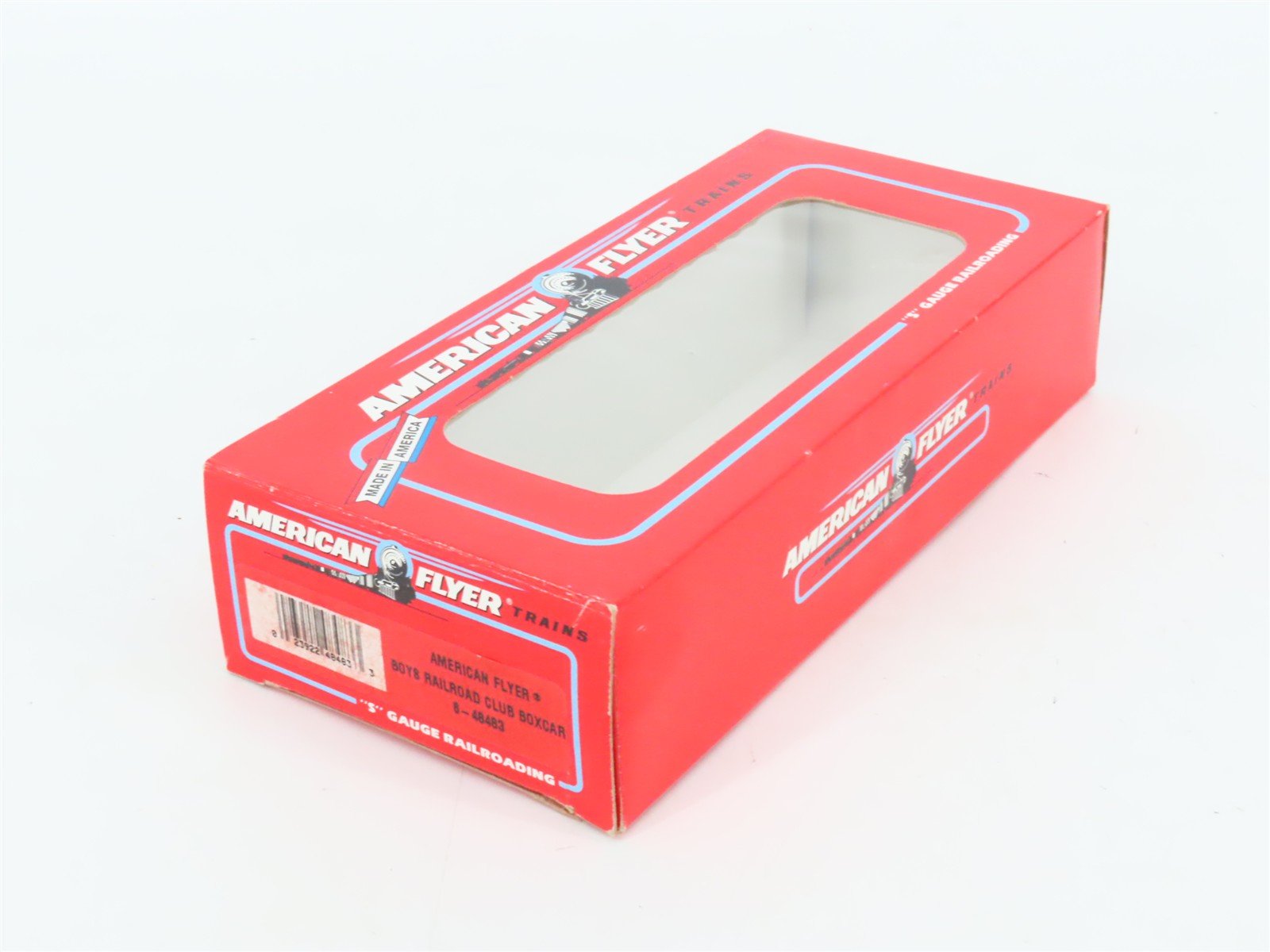 S Scale American Flyer 6-48483 Boys Railroad Club Boxcar #48483
