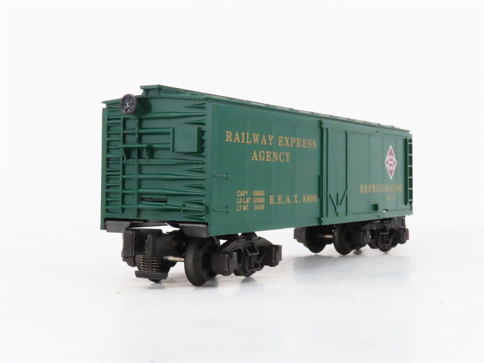 S Scale American Flyer 6-48806 REAX Railway Express Agency Boxcar #8806