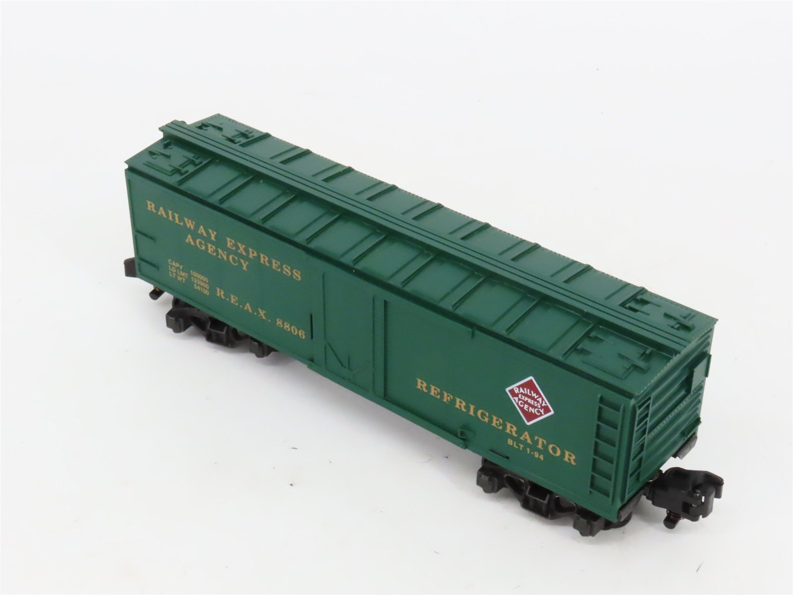 S Scale American Flyer 6-48806 REAX Railway Express Agency Boxcar #8806