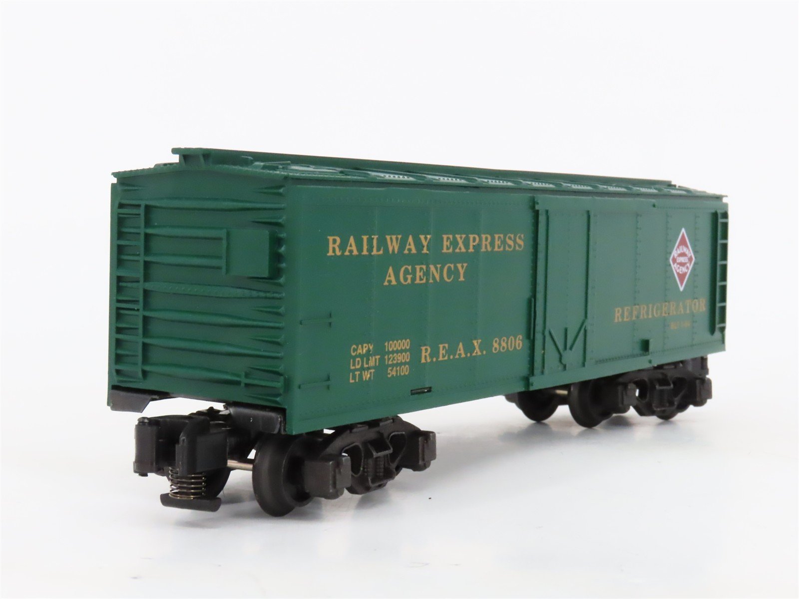 S Scale American Flyer 6-48806 REAX Railway Express Agency Boxcar #8806