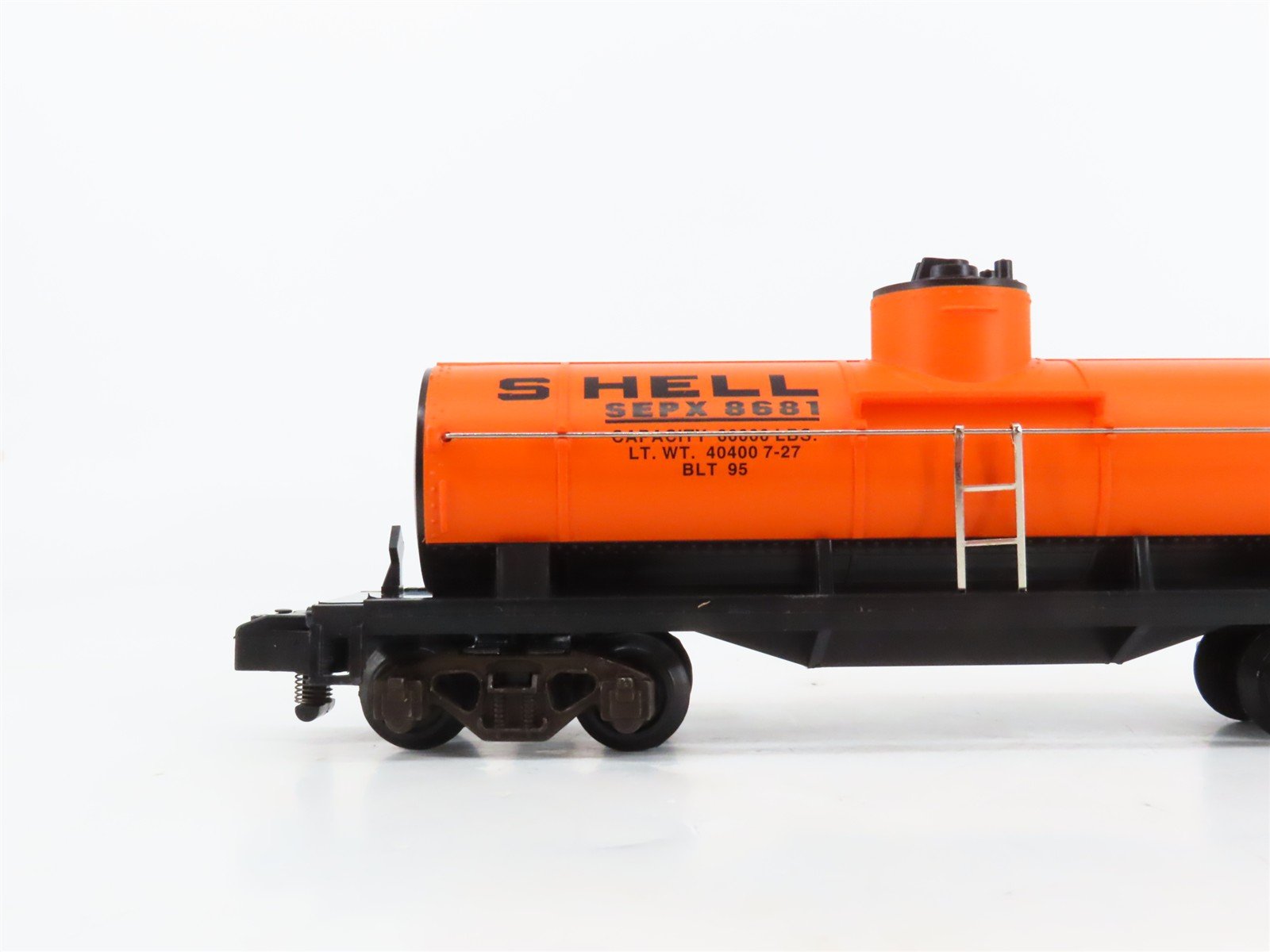 S Scale American Flyer 6-48405 SEPX Shell Single Dome Tankcar #8681