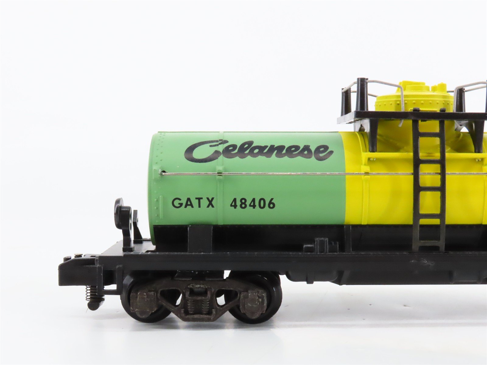 S American Flyer 6-48406 GATX Celanese Chemicals Single Dome Tankcar #48406