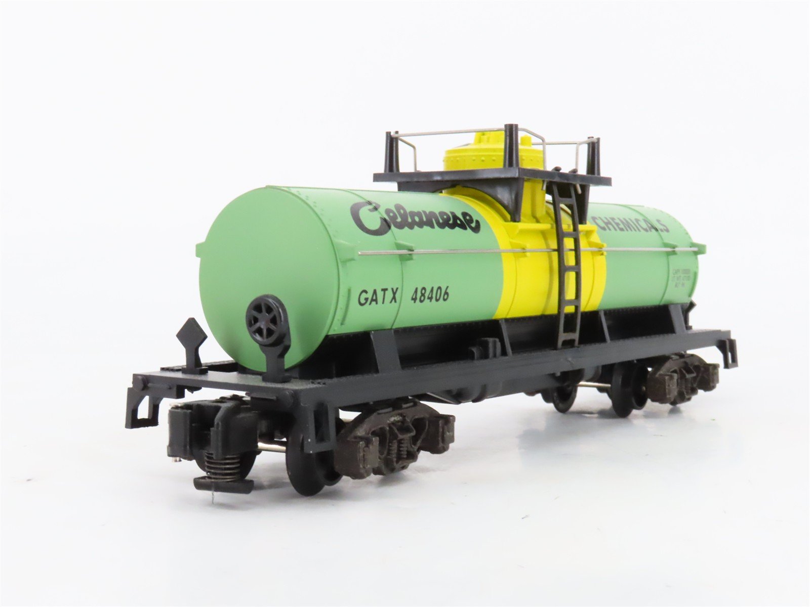 S American Flyer 6-48406 GATX Celanese Chemicals Single Dome Tankcar #48406