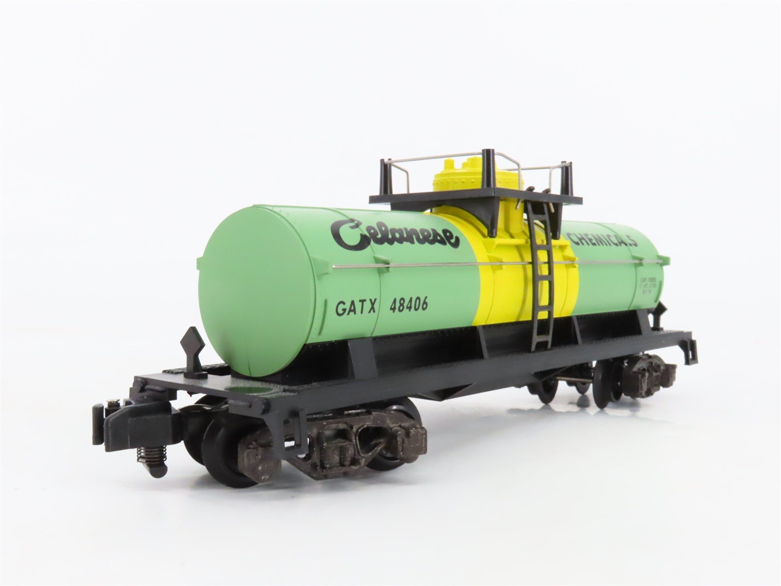 S American Flyer 6-48406 GATX Celanese Chemicals Single Dome Tankcar #48406