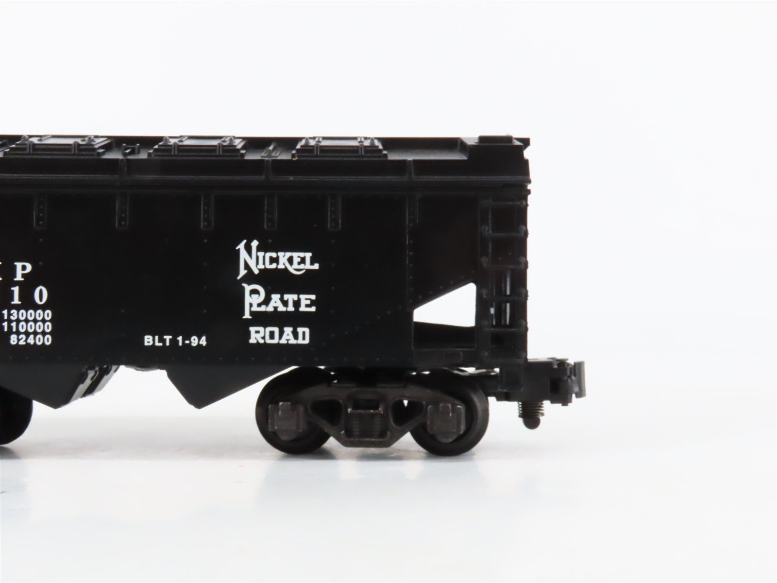 S Scale American Flyer 6-48610 NKP Nickel Plate Road 2-Bay Covered Hopper #48610