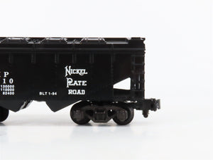 S Scale American Flyer 6-48610 NKP Nickel Plate Road 2-Bay Covered Hopper #48610