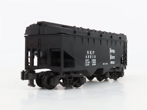S Scale American Flyer 6-48610 NKP Nickel Plate Road 2-Bay Covered Hopper #48610