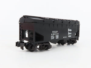 S Scale American Flyer 6-48610 NKP Nickel Plate Road 2-Bay Covered Hopper #48610