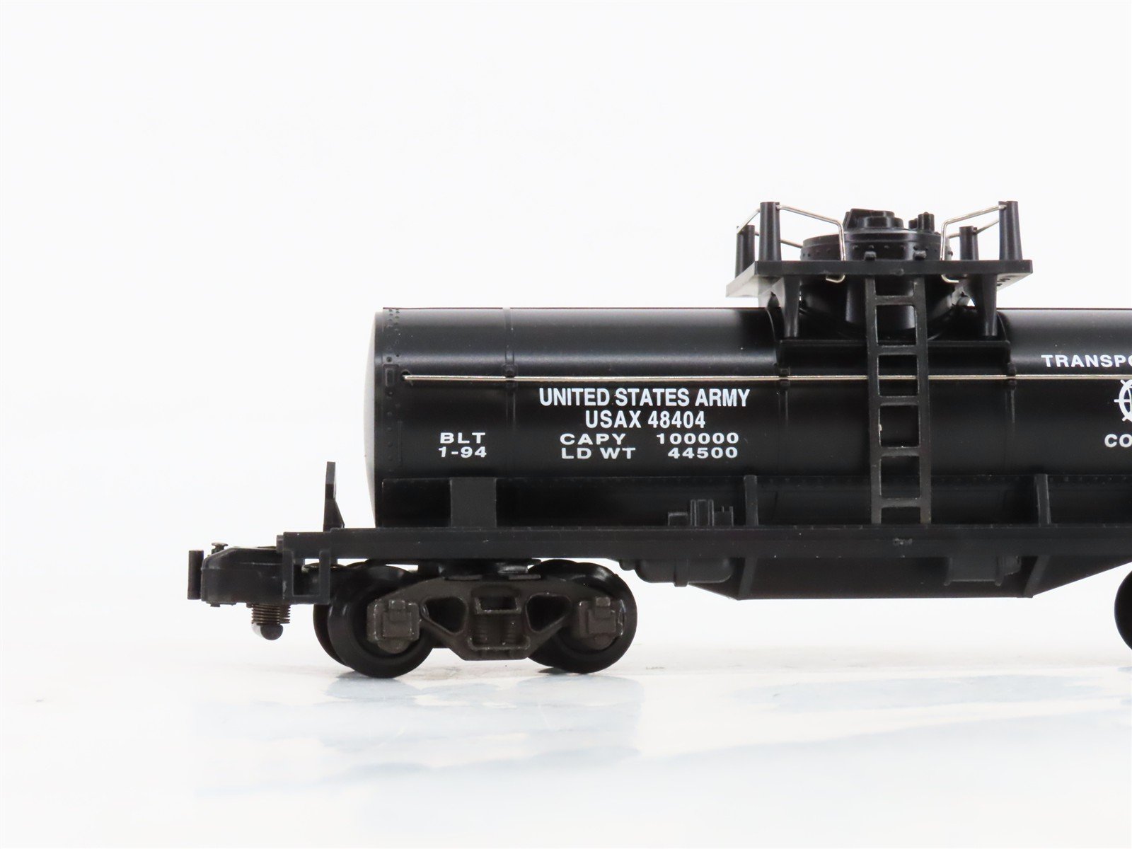 S Scale American Flyer 6-48404 United States Army Single Dome Tankcar #48404