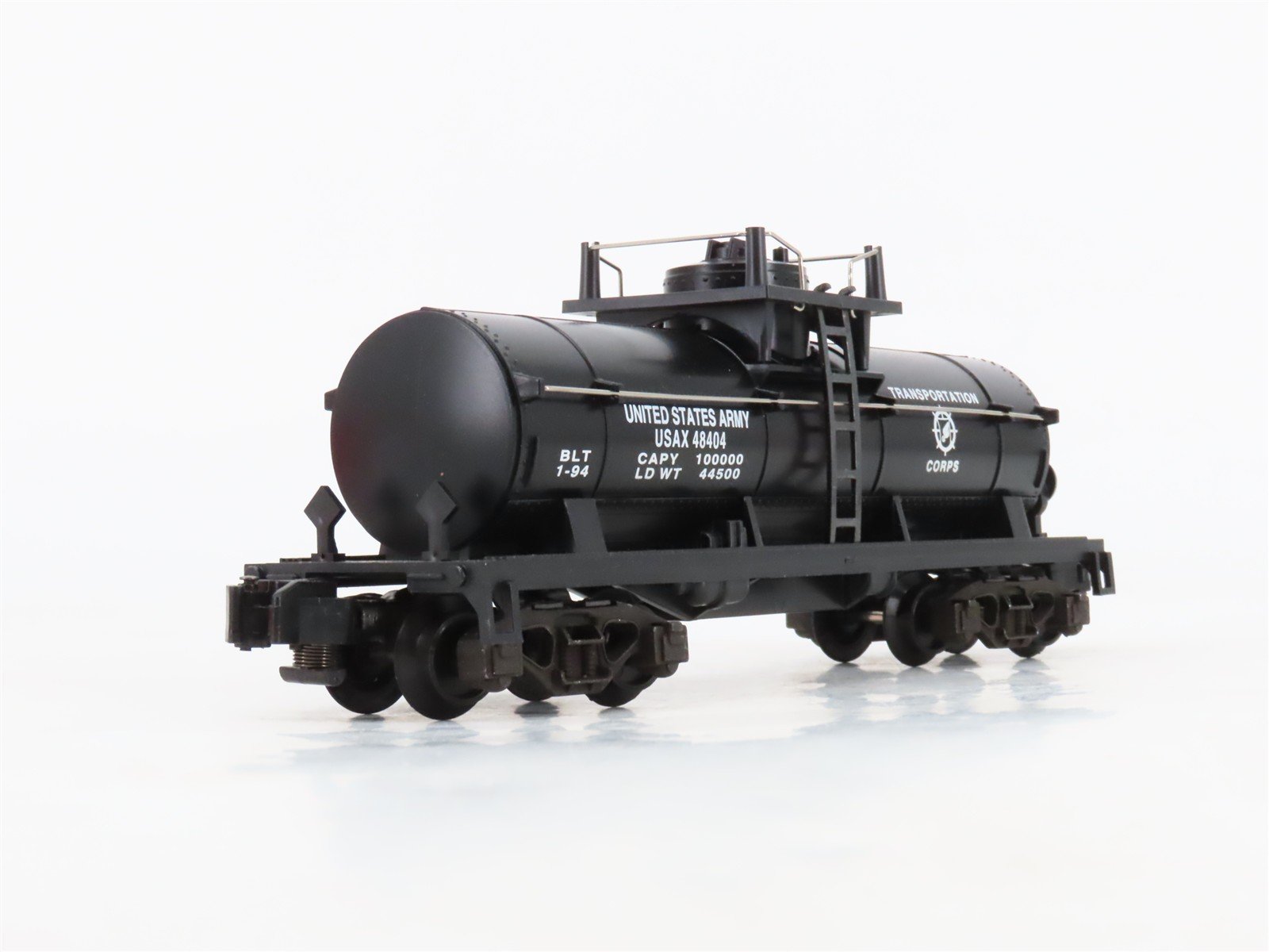 S Scale American Flyer 6-48404 United States Army Single Dome Tankcar #48404