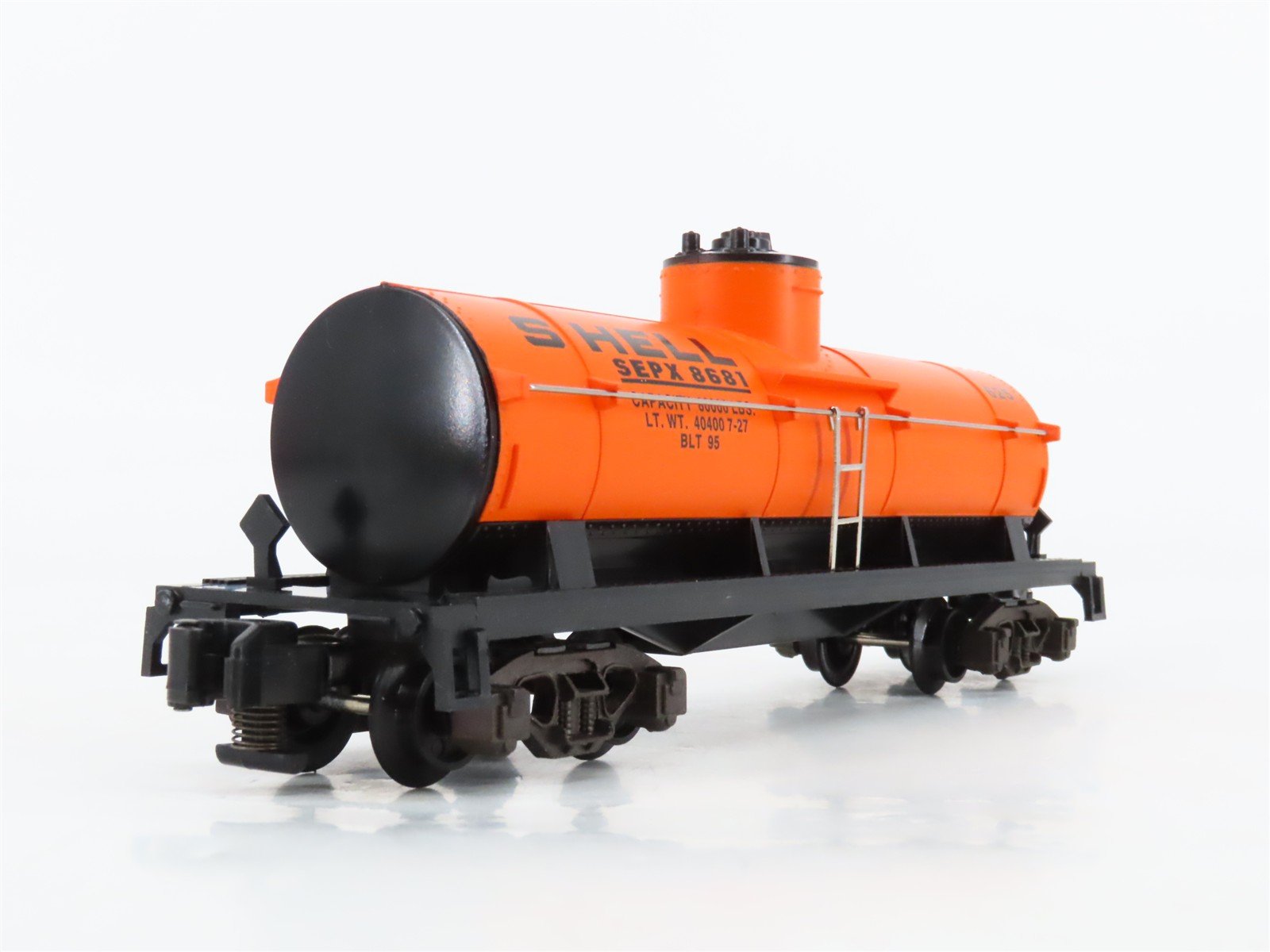 S Scale American Flyer 6-48405 SEPX Shell Single Dome Tankcar #8681