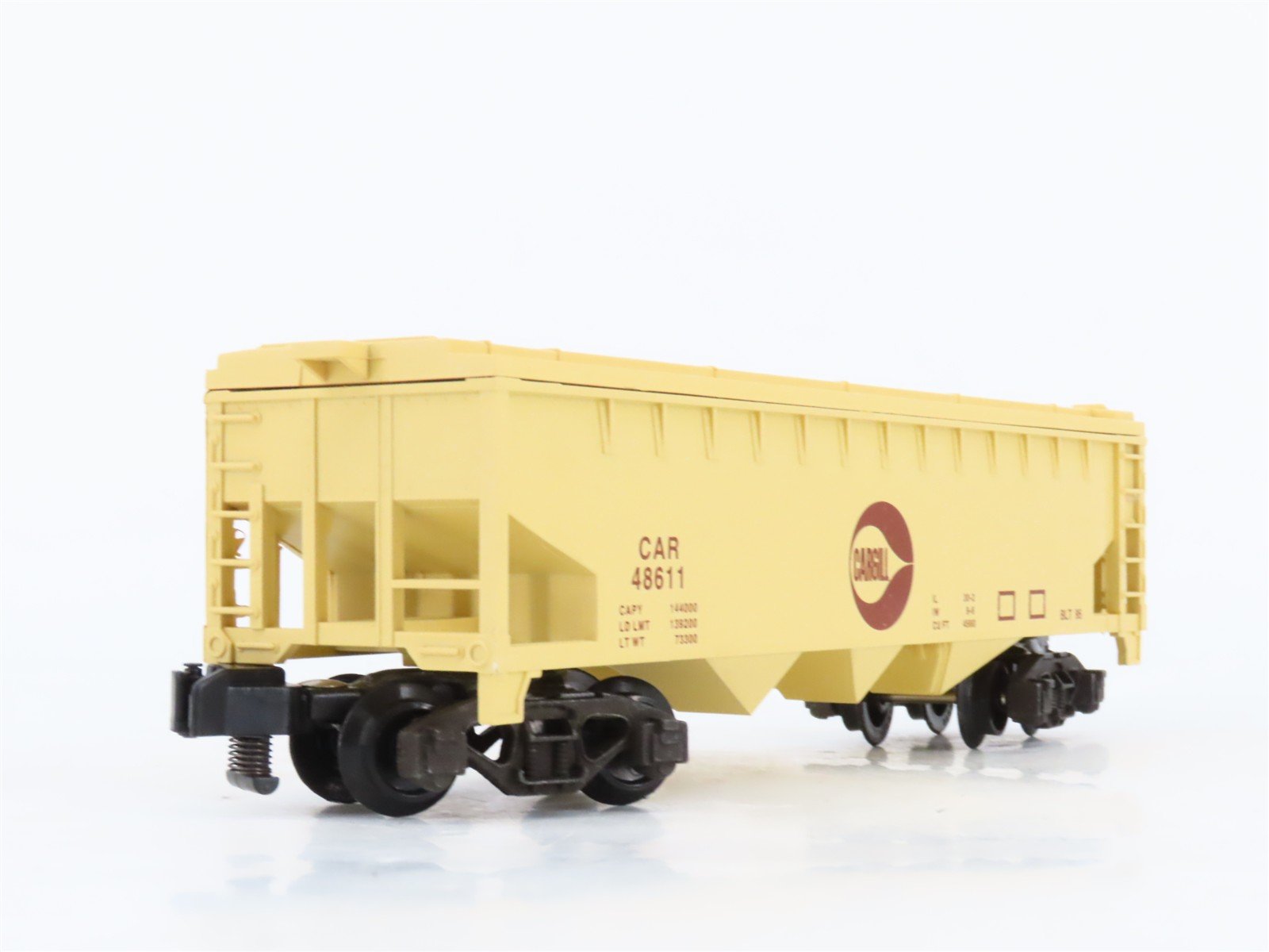 S Scale American Flyer 6-48611 CAR Cargill 3-Bay Covered Hopper #48611