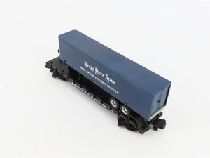 S Scale American Flyer 6-48479 NKP Nickel Plate Road Flatcar #20602 w/Trailer