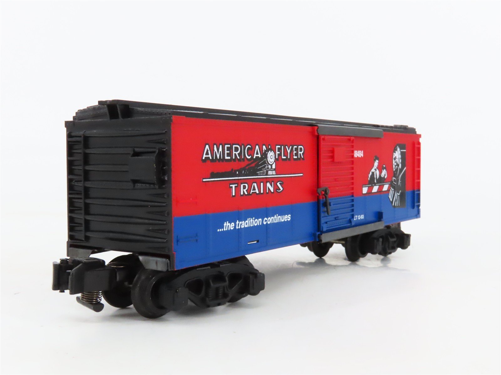 S Scale American Flyer 6-48484 Crossing Gate Boxcar #48484