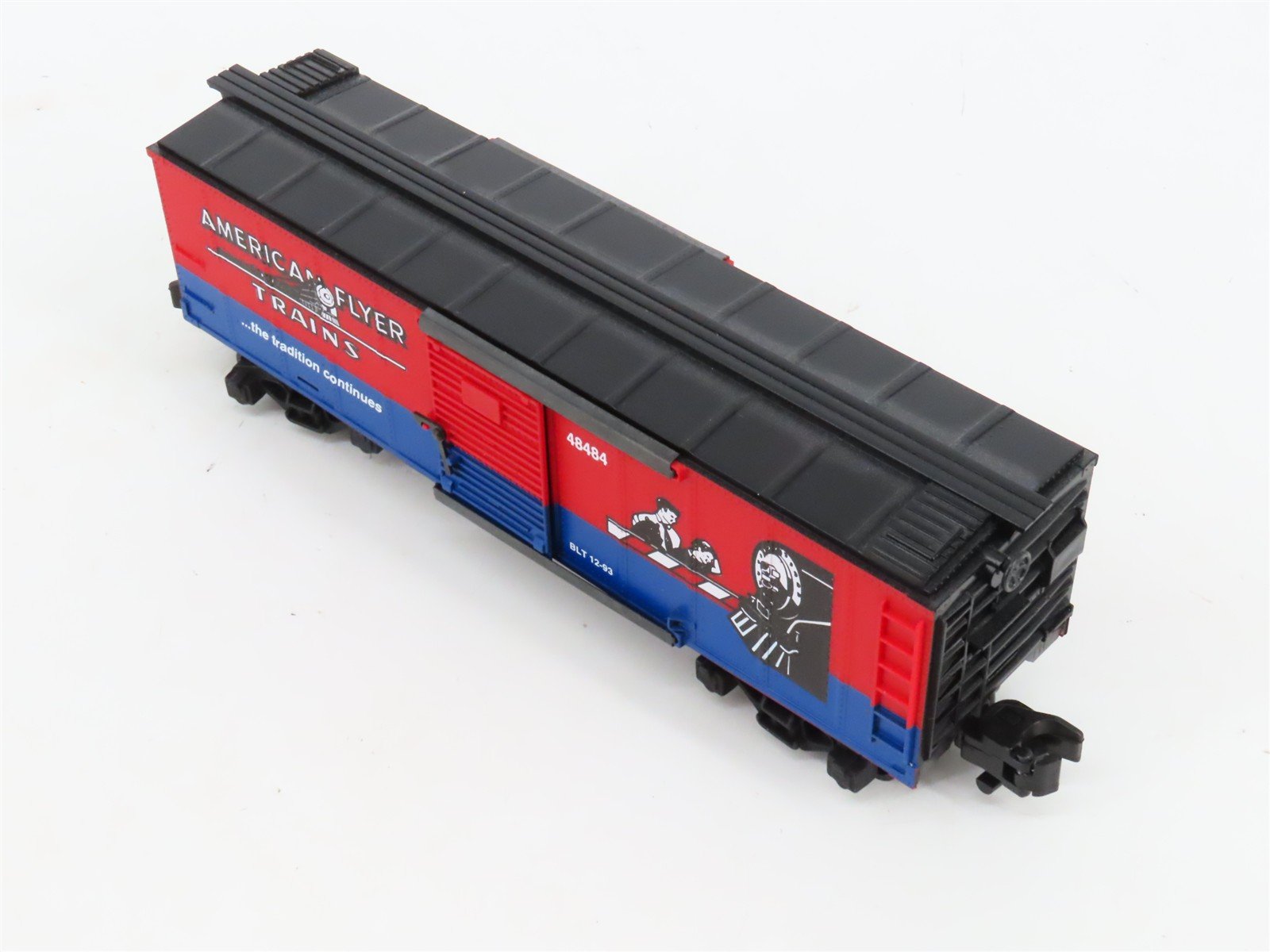 S Scale American Flyer 6-48484 Crossing Gate Boxcar #48484